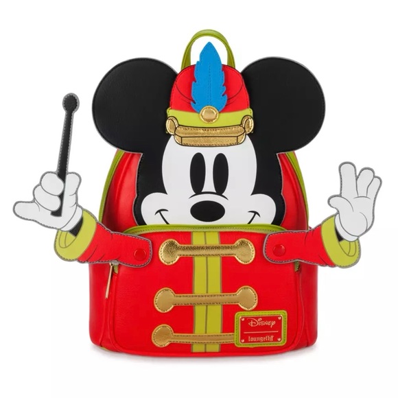 NWT Loungefly Mickey Mouse The Band Concert Disney 100 backpack - Picture 2 of 6